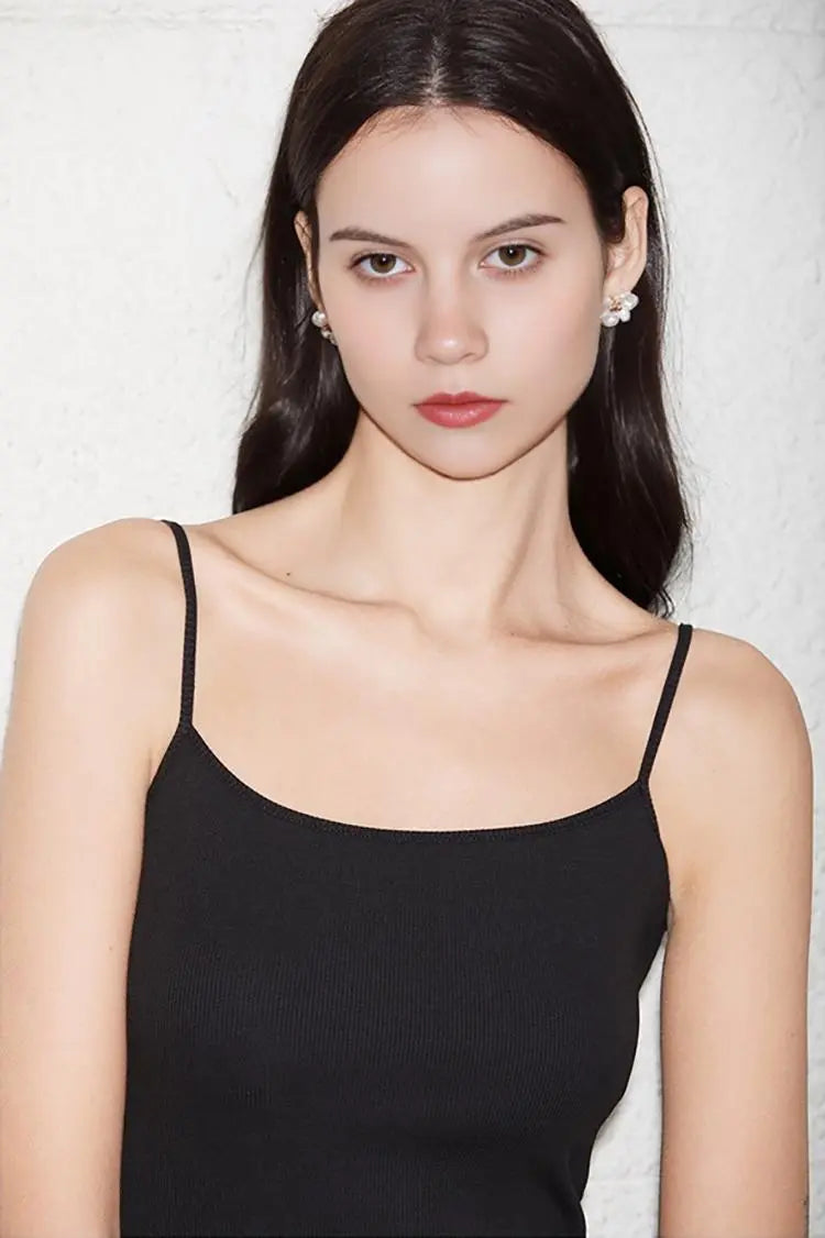 Black Bodycon Slip Maxi Dress